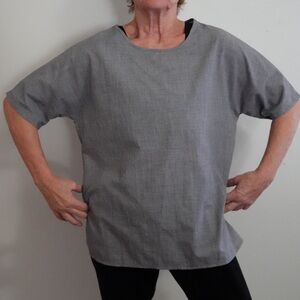 Men's Gray Casual Shirt